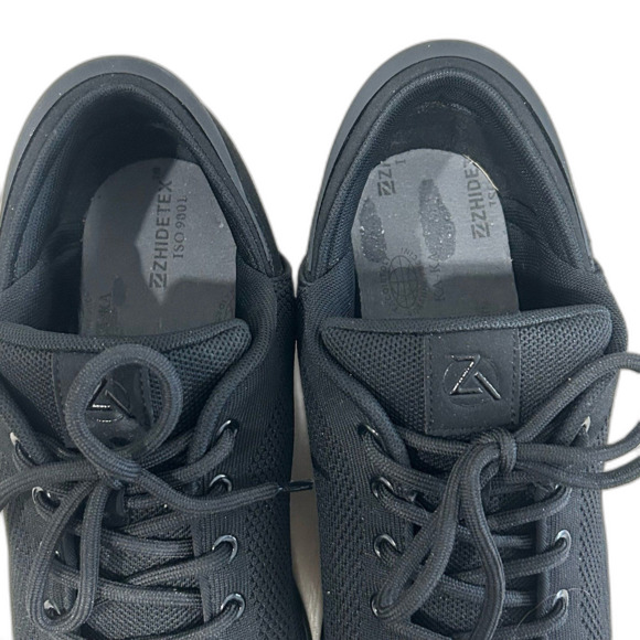 ZEBA Sneakers Men’s Size 10.5W Black Hand’s Free Slip On Walking Shoe Sneakers - Picture 11 of 12